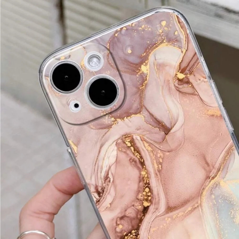 ⚠️Clearance iPhone 13/Pro/Pro Max Pink Marble Phone Case - Picture 4 of 4